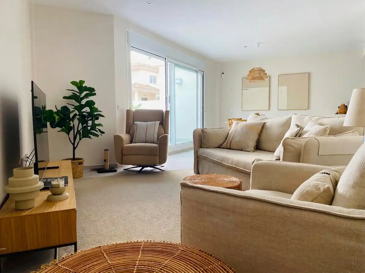 Sala de estar de Ático en venta en Vera con Aire acondicionado, Calefacción y Terraza