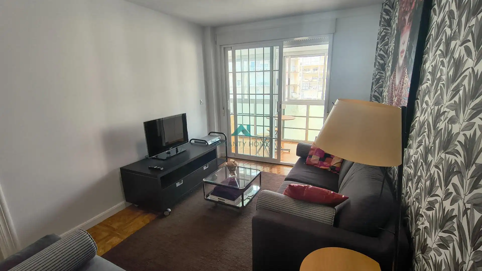 Living room of Flat for rent in Laredo  with Heating and Furnished