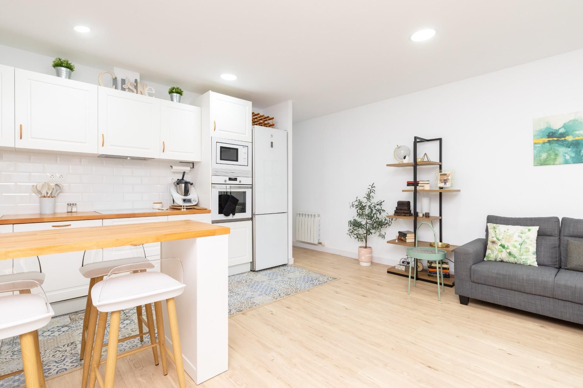 Kitchen of Flat for sale in Terrassa  with Heating, Terrace and Storage room