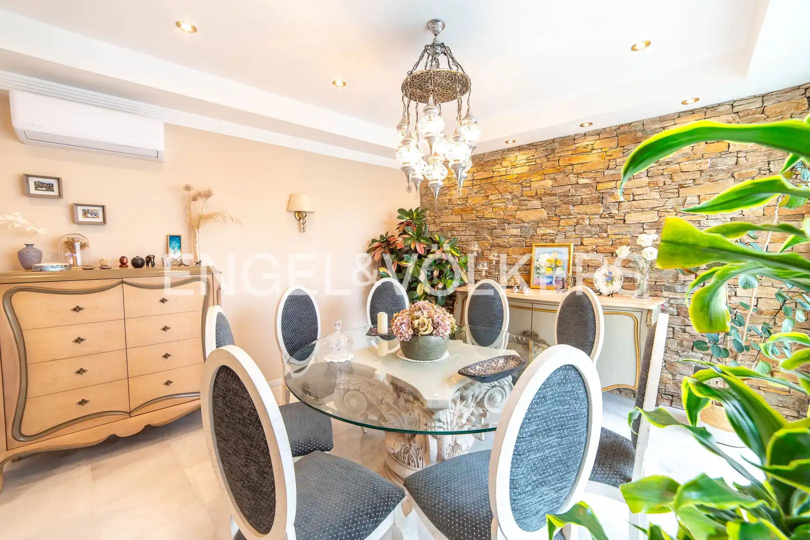 Dining room of Country homes for sale in San Fernando  with Heating, Private garden and Swimming Pool