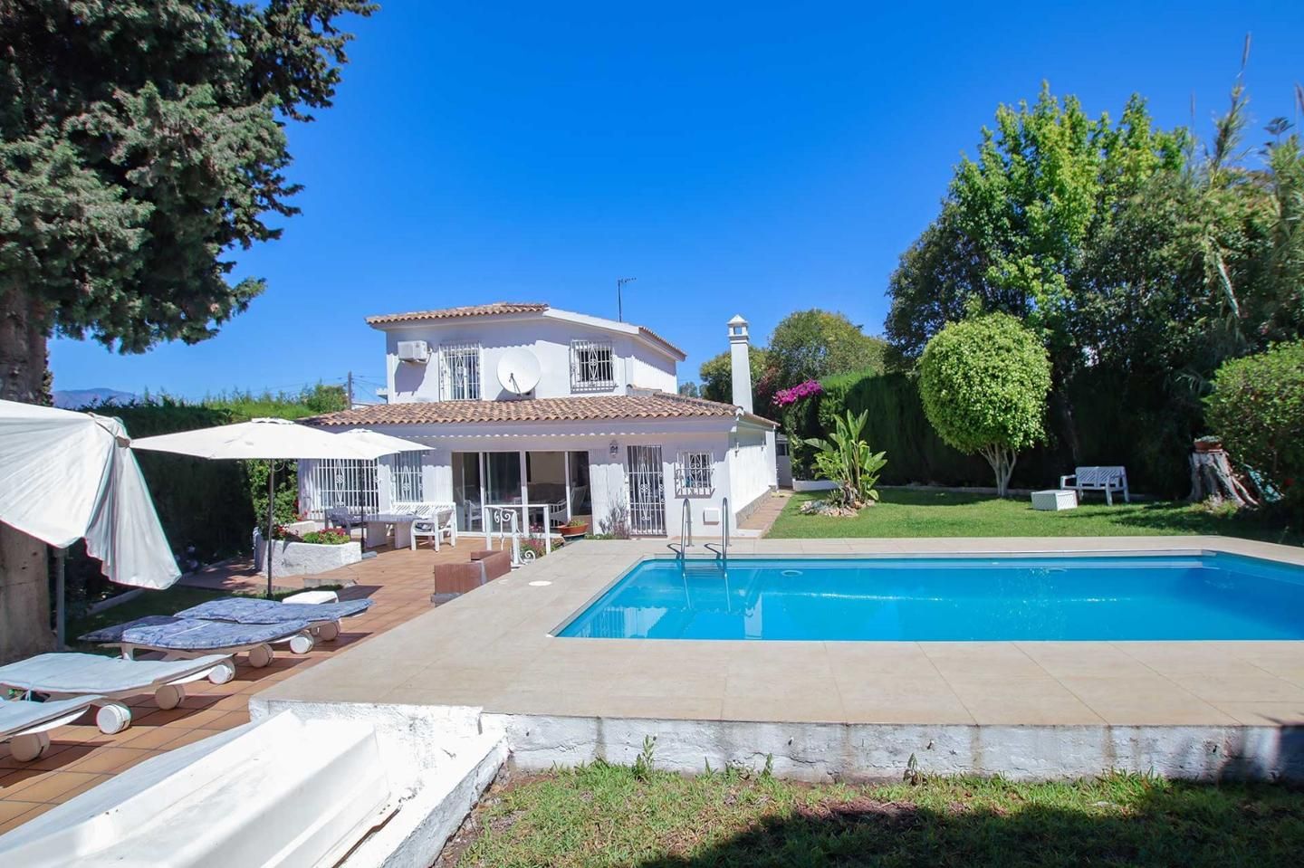 Garden of House or chalet for sale in Marbella  with Private garden, Terrace and Swimming Pool