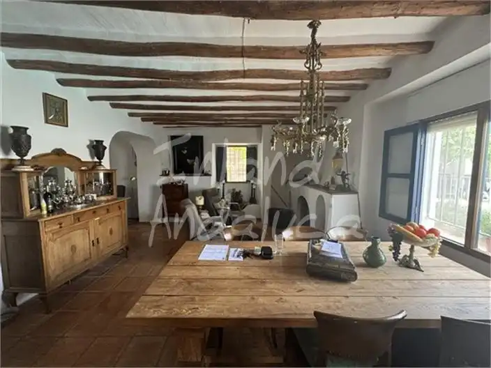 Dining room of Country homes for sale in Fuente-Tójar  with Air Conditioner, Terrace and Storage room