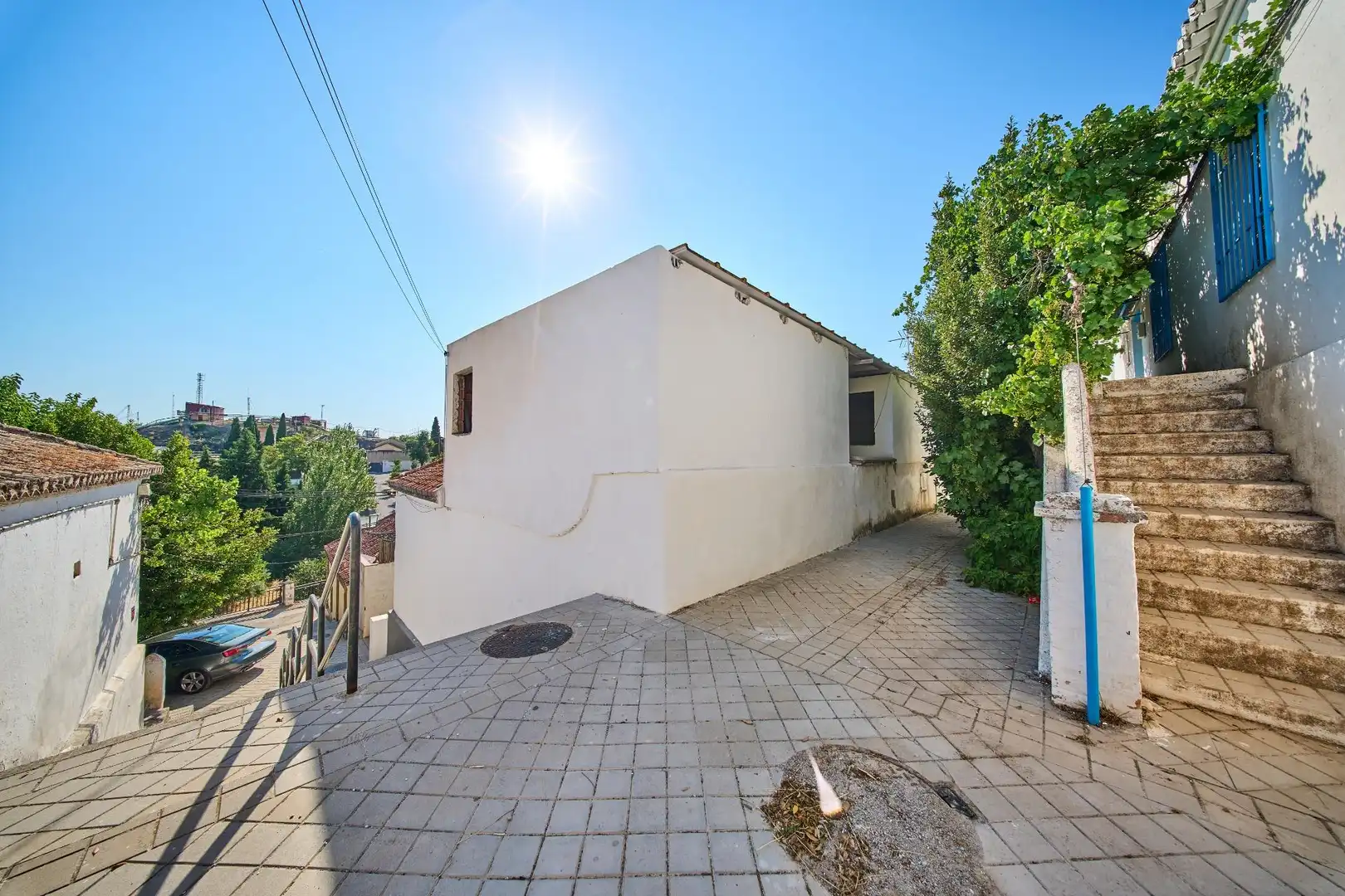 Vista exterior de Casa o xalet en venda en Granada