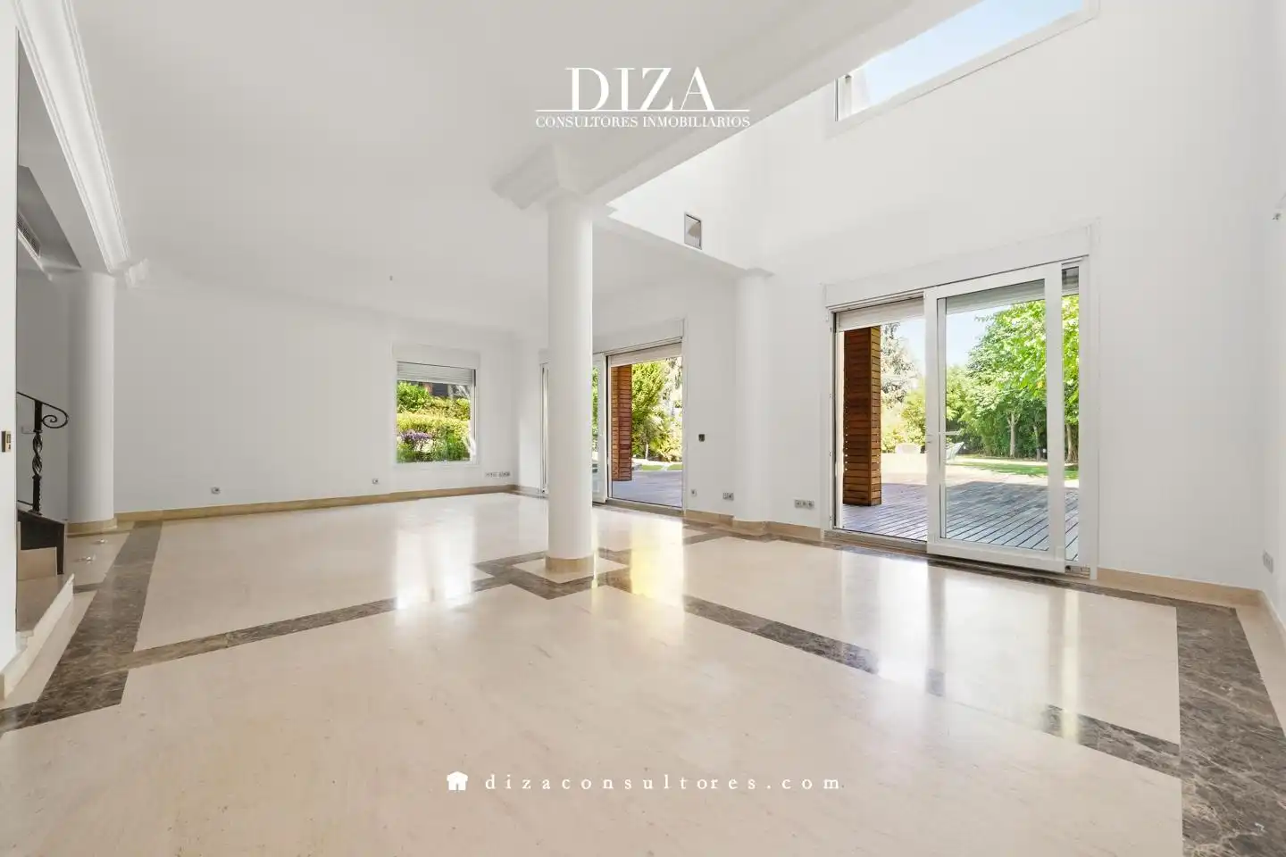 Exterior view of Houses for rent in Madrid  with Air Conditioner, Heating and Private garden