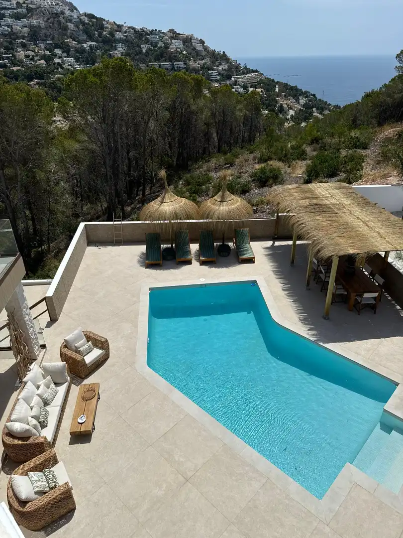 Piscina de Casa o chalet en venta en Altea con Aire acondicionado, Calefacción y Jardín privado