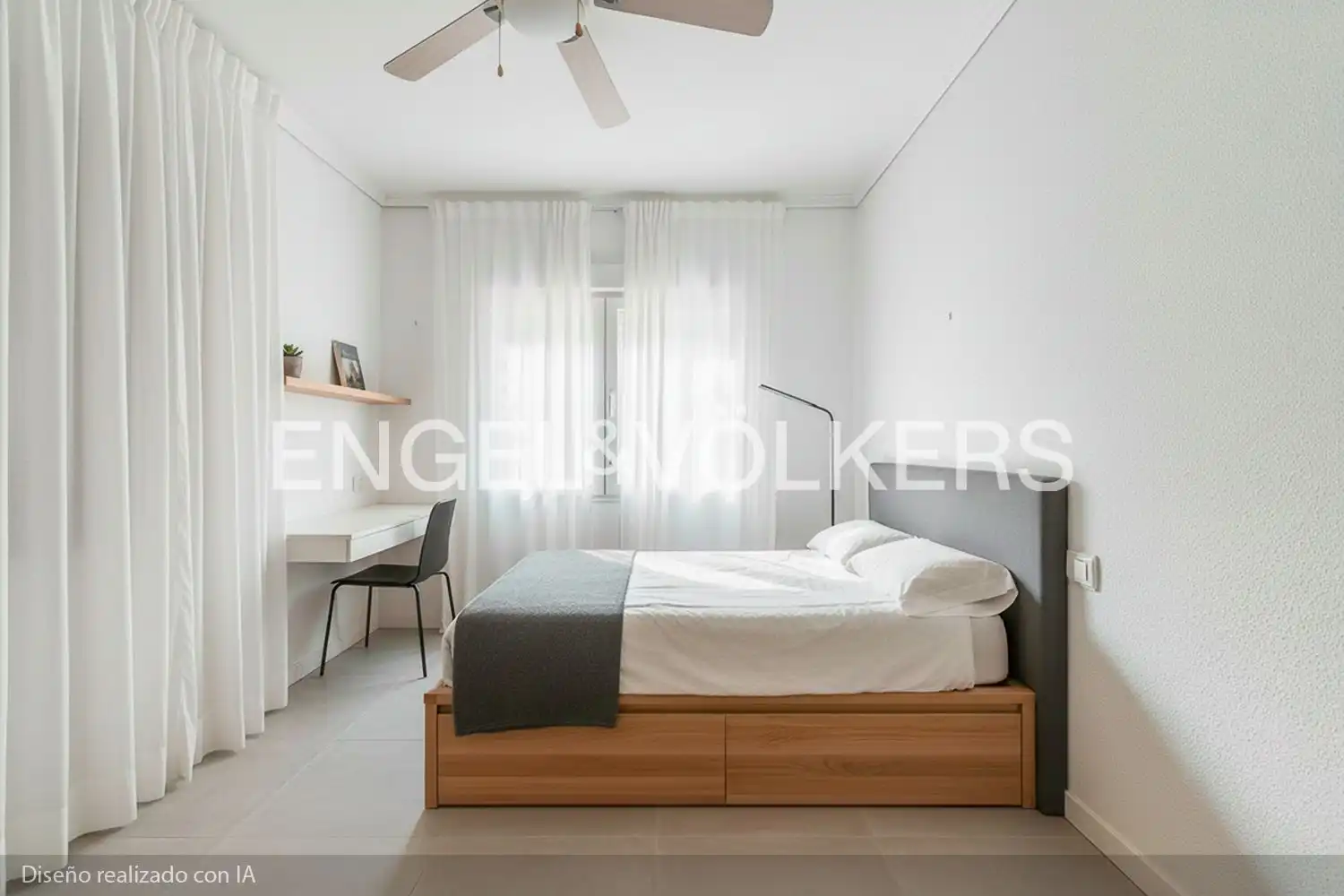 Habitación de Casa o chalet en venta en La Font d'en Carròs con Aire acondicionado, Calefacción y Jardín privado