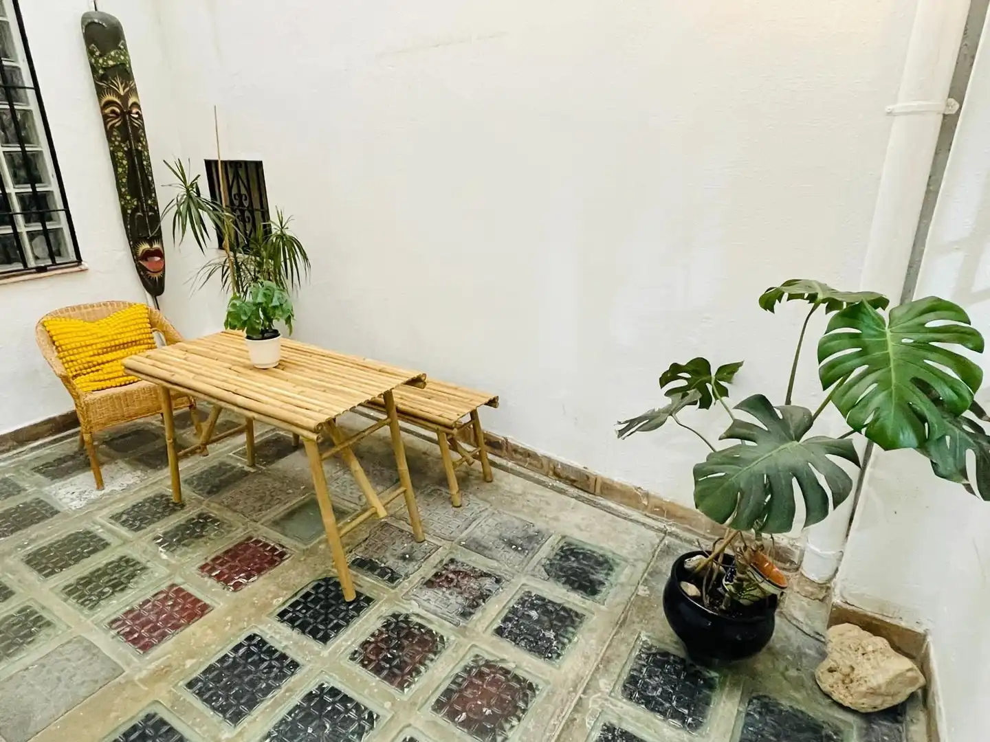 Terrasse von Wohnungen zur Miete in Málaga mit Möbliert