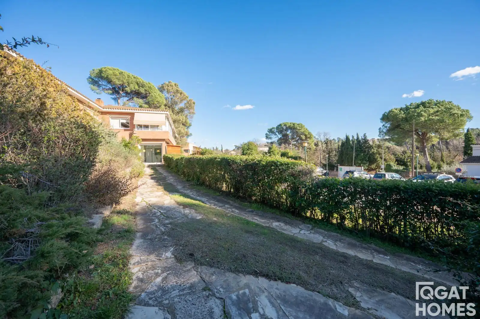 Garden of Houses for sale in Sant Cugat del Vallès  with Air Conditioner, Heating and Alarm