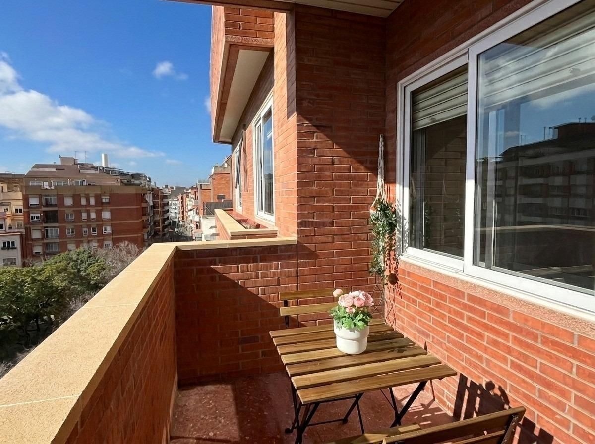 Balcony of Flat for sale in  Barcelona Capital  with Heating and Terrace