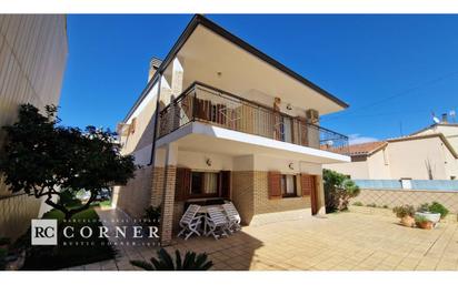 Exterior view of House or chalet for sale in El Papiol  with Heating, Private garden and Terrace