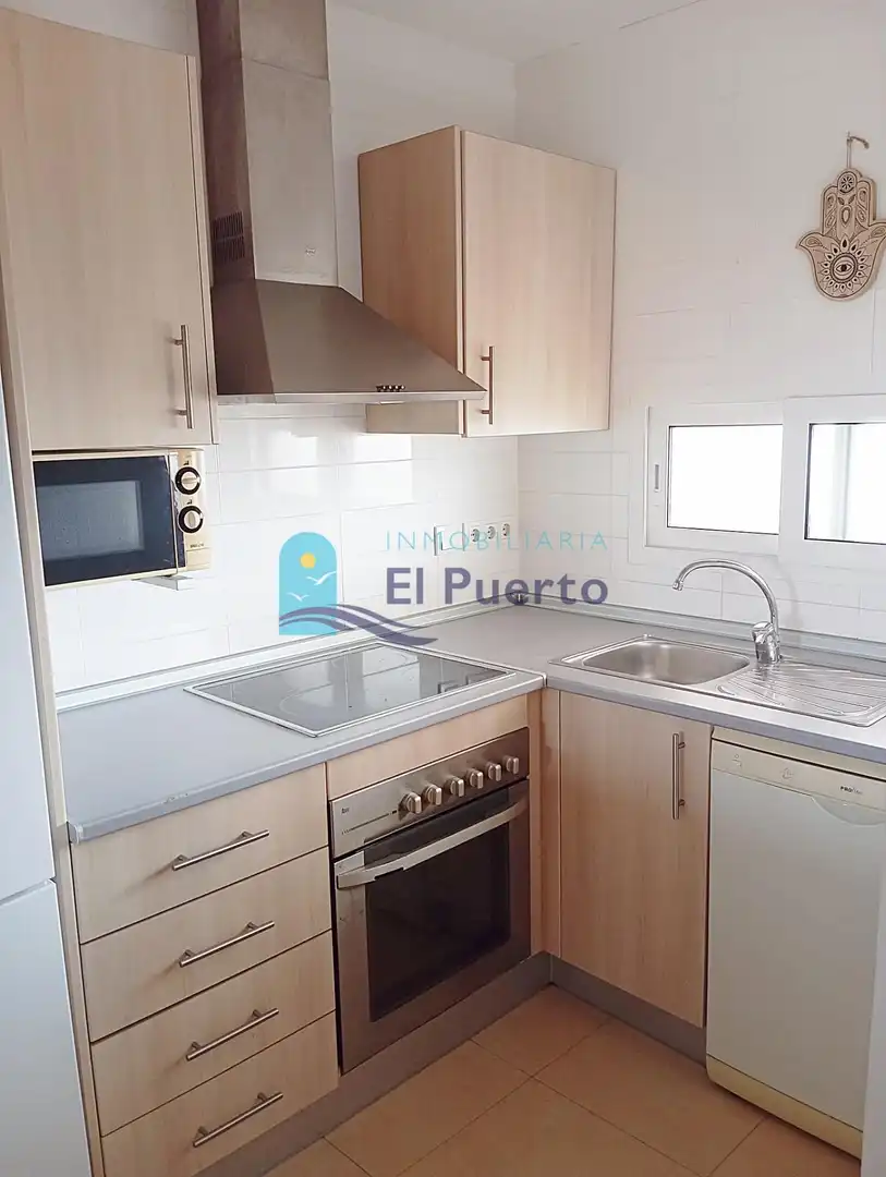 Cuina de Apartament en venda en Alhama de Murcia amb Aire condicionat, Calefacció i Terrassa