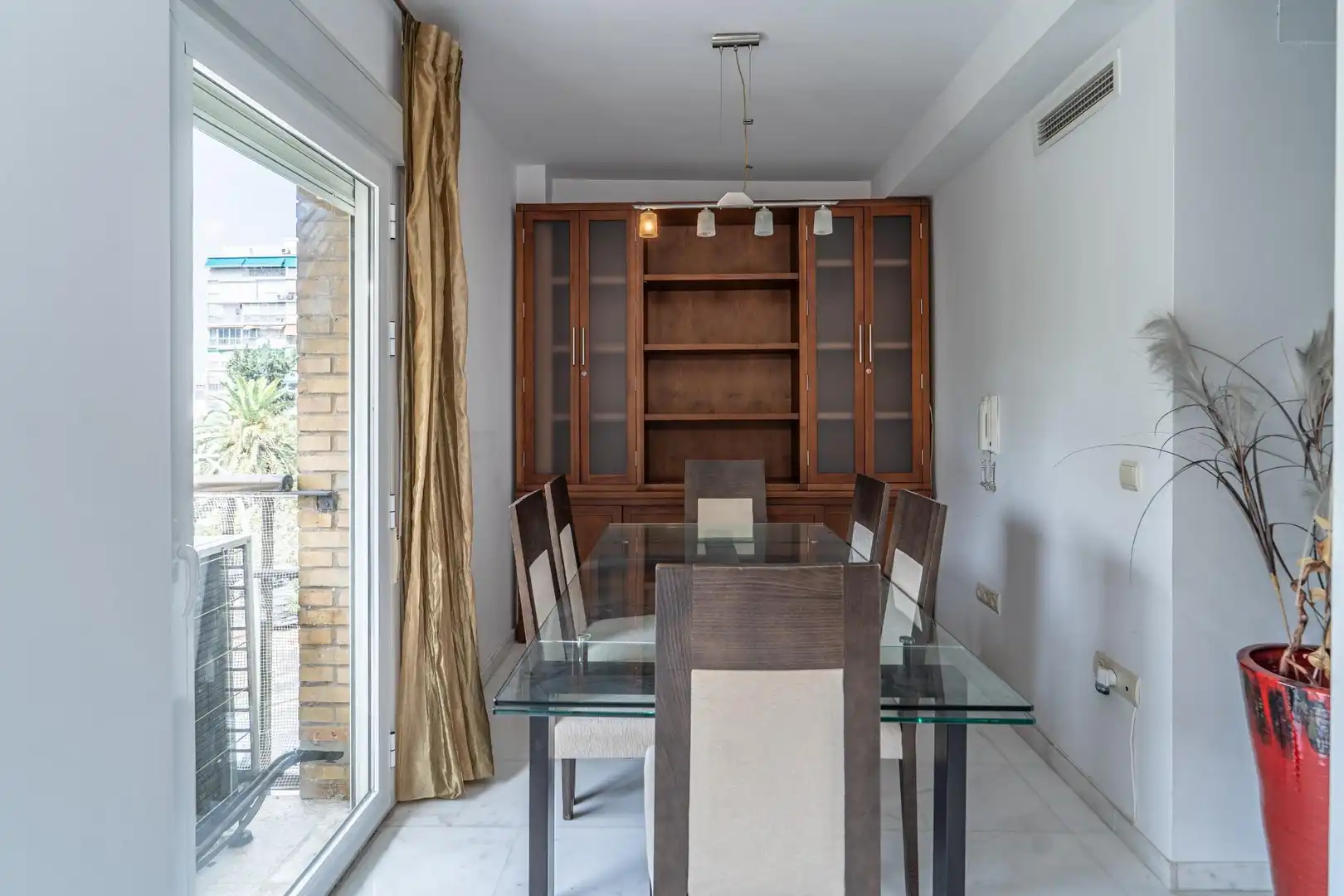 Dining room of Flat for rent in Sevilla  with Air Conditioner, Heating and Furnished