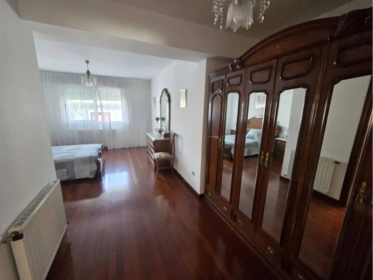 Schlafzimmer von Wohnung zum Verkauf in Baleira mit Heizung, Terrasse und Möbliert
