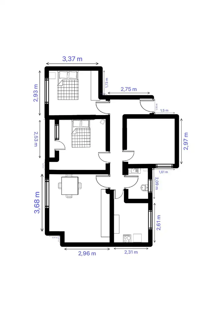 Piso en venta en Salamanca con Calefacción y Balcón