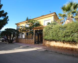 Exterior view of Country house for sale in Orihuela  with Private garden