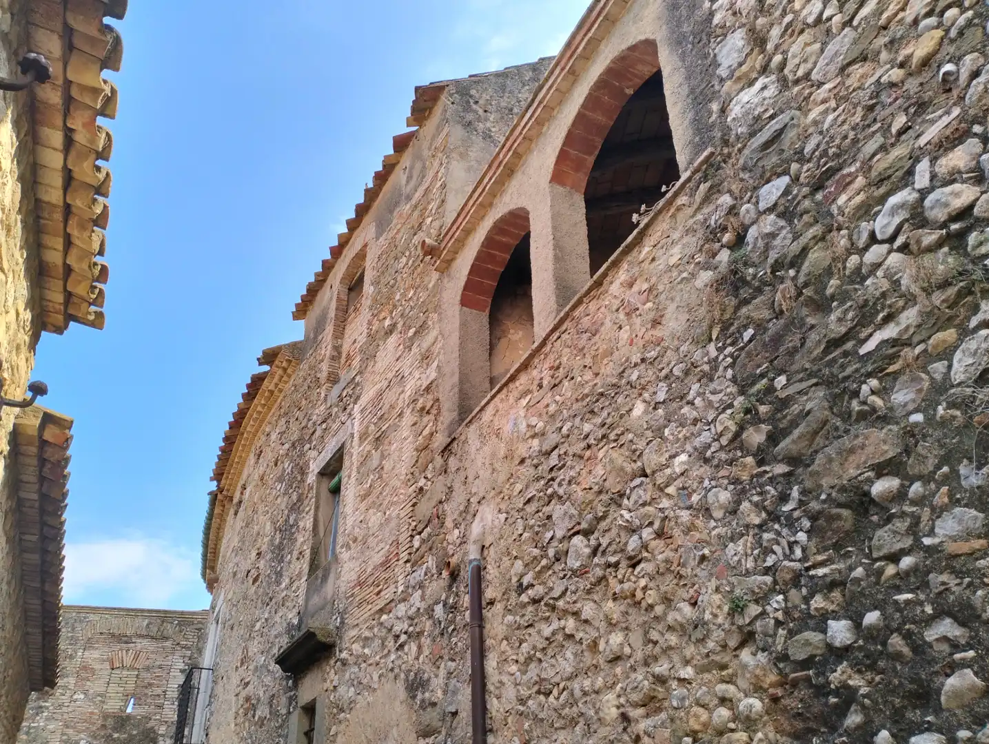 Vista exterior de Finca rústica en venta en Vilopriu con Terraza y Balcón