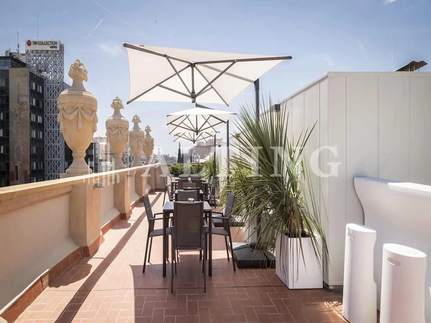 Terraza de Oficina de alquiler en Eixample