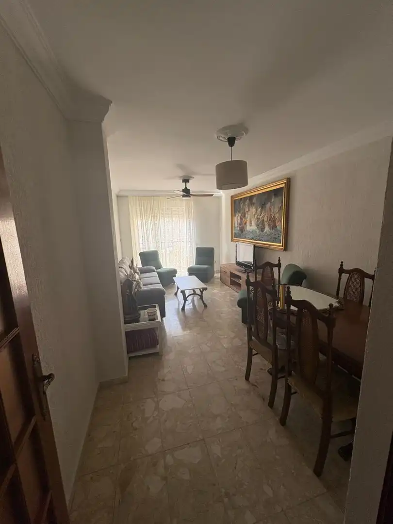 Living room of Flat for rent in Huelva  with Balcony
