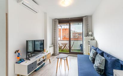 Living room of Attic for sale in  Madrid Capital  with Air Conditioner and Terrace