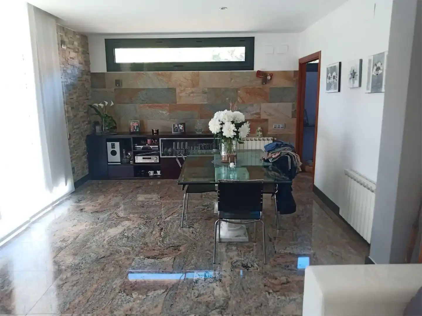 Menjador de Casa o xalet en venda en Sant Martí de Centelles amb Aire condicionat i Piscina