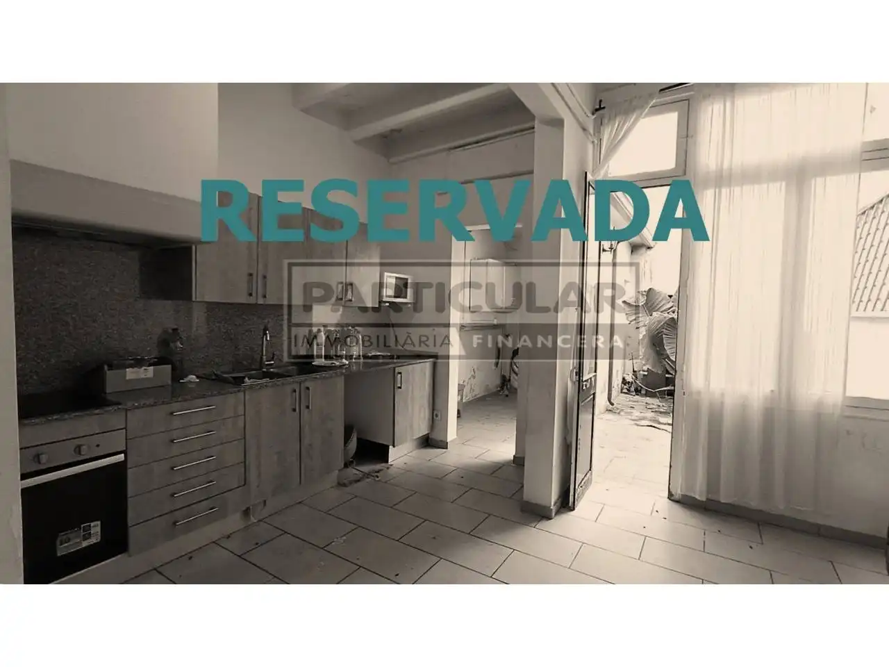 Küche von Einfamilien-Reihenhaus zur Miete in Badalona mit Terrasse und Alarm