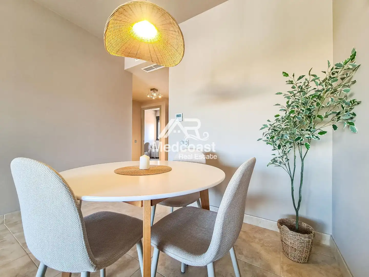 Dining room of Flat for sale in Vera  with Air Conditioner, Terrace and Storage room
