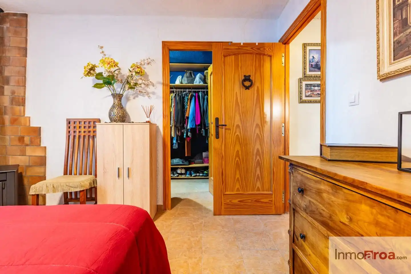 Habitación de Finca rústica en venta en L'Alcora con Aire acondicionado, Terraza y Piscina