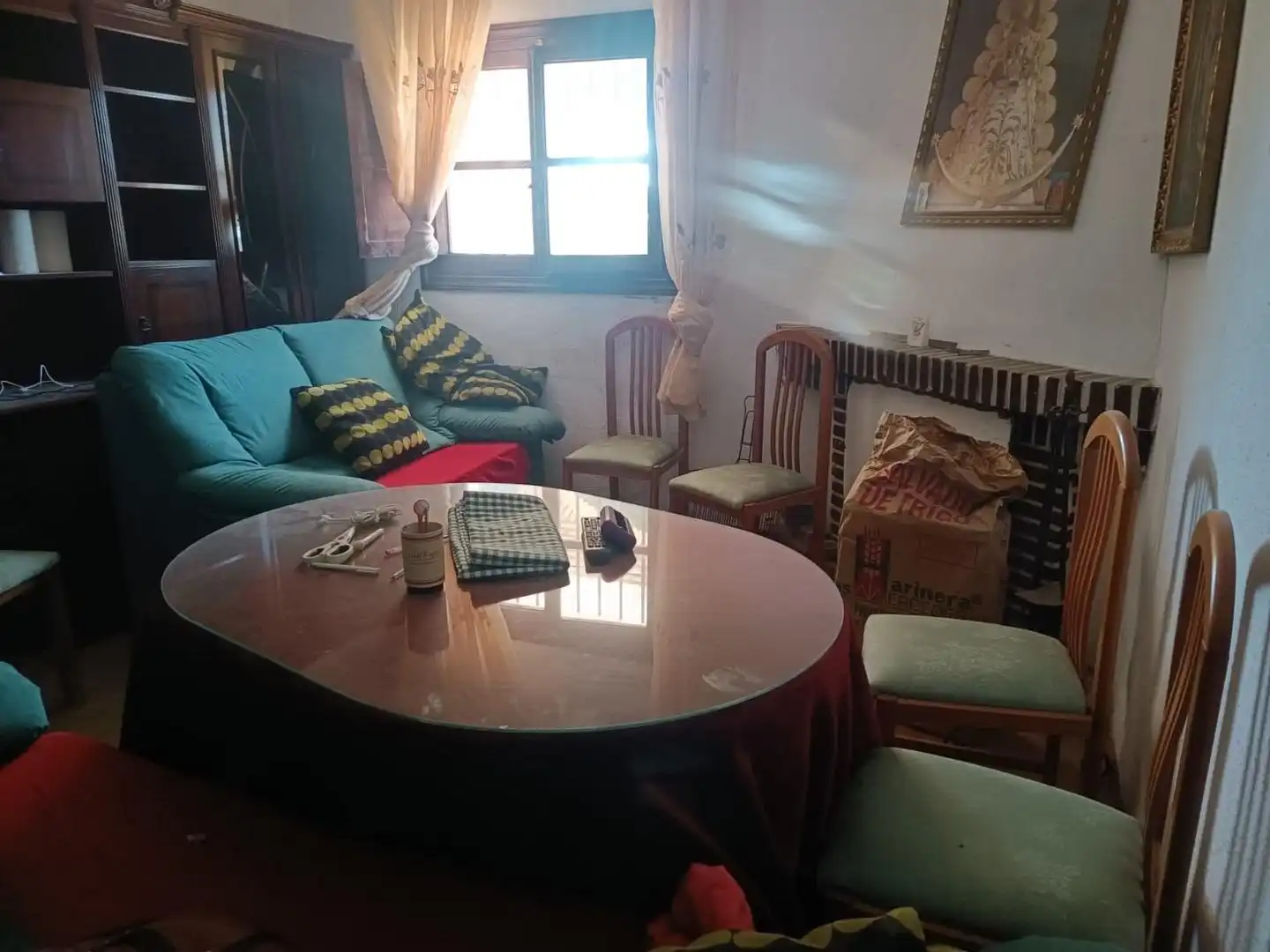 Sala de estar de Finca rústica en venta en El Puerto de Santa María con Aire acondicionado y Jardín privado