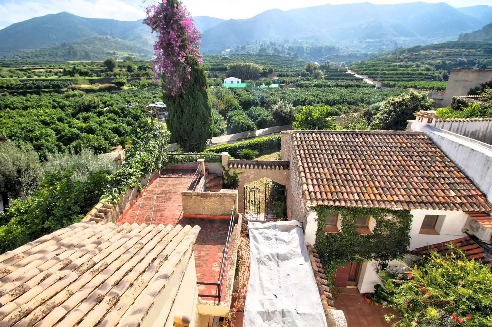 Jardí de Finca rústica en venda en L'Atzúbia amb Terrassa