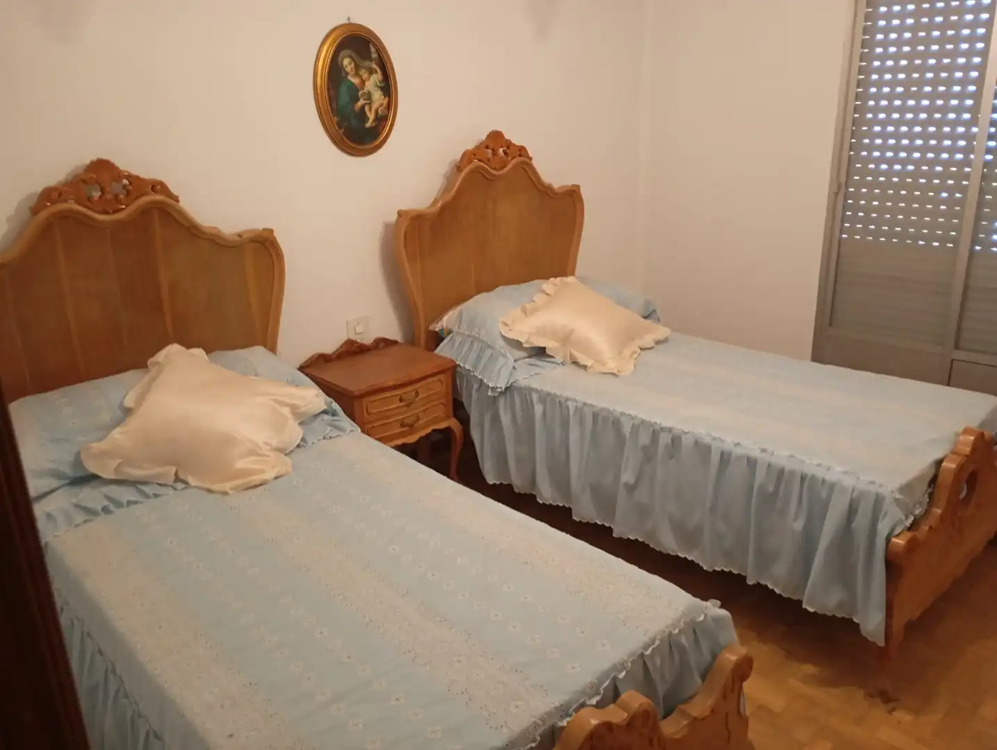 Schlafzimmer von Wohnung zum Verkauf in Alhama de Aragón mit Heizung, Privatgarten und Parkett