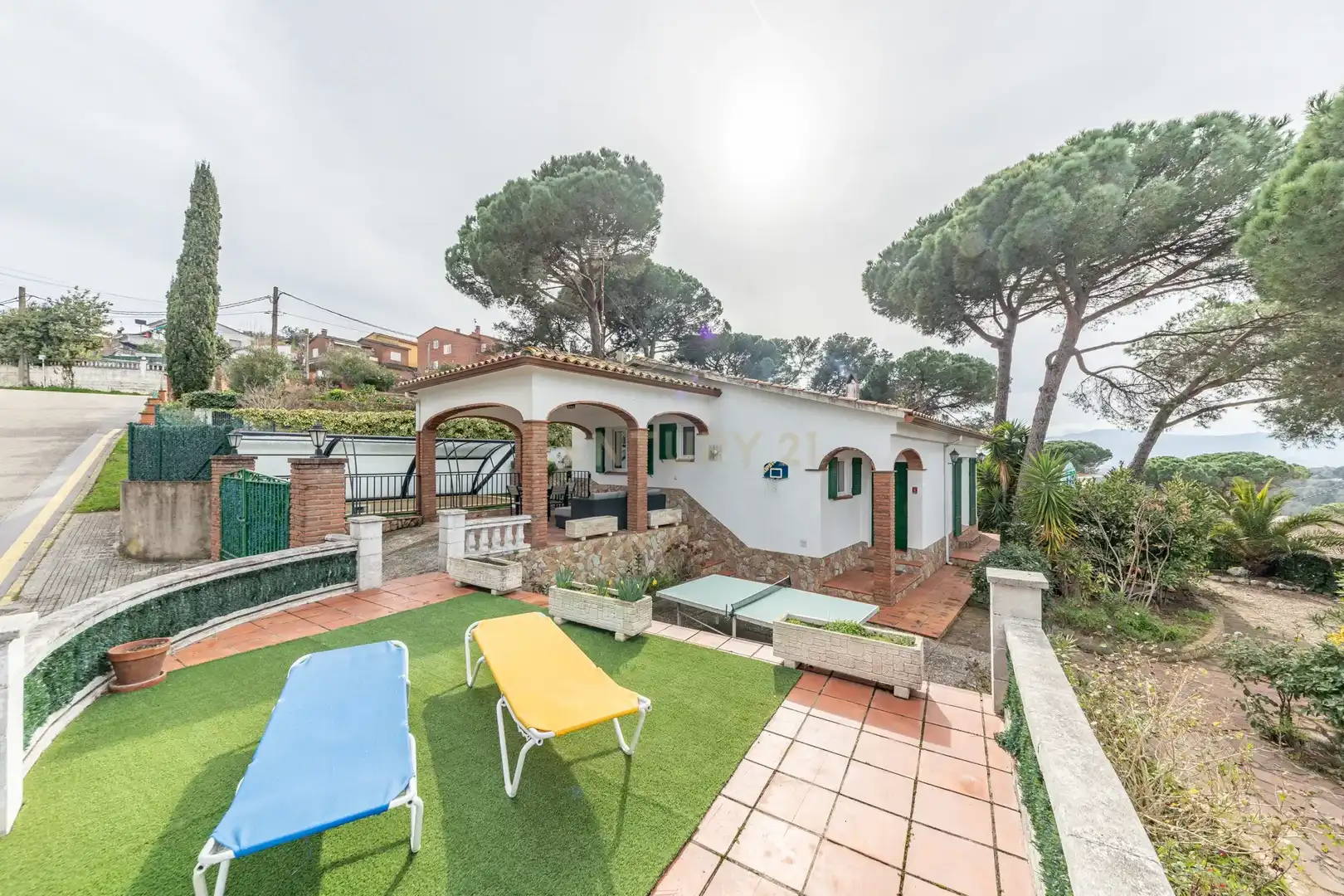 Jardí de Casa o xalet en venda en Tordera amb Jardí privat, Piscina i Alarma