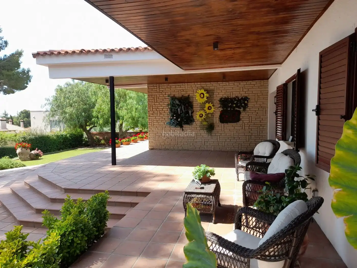 Villa con giardino in vendita a Carrer Verge de Montserrat 12, imagen 2