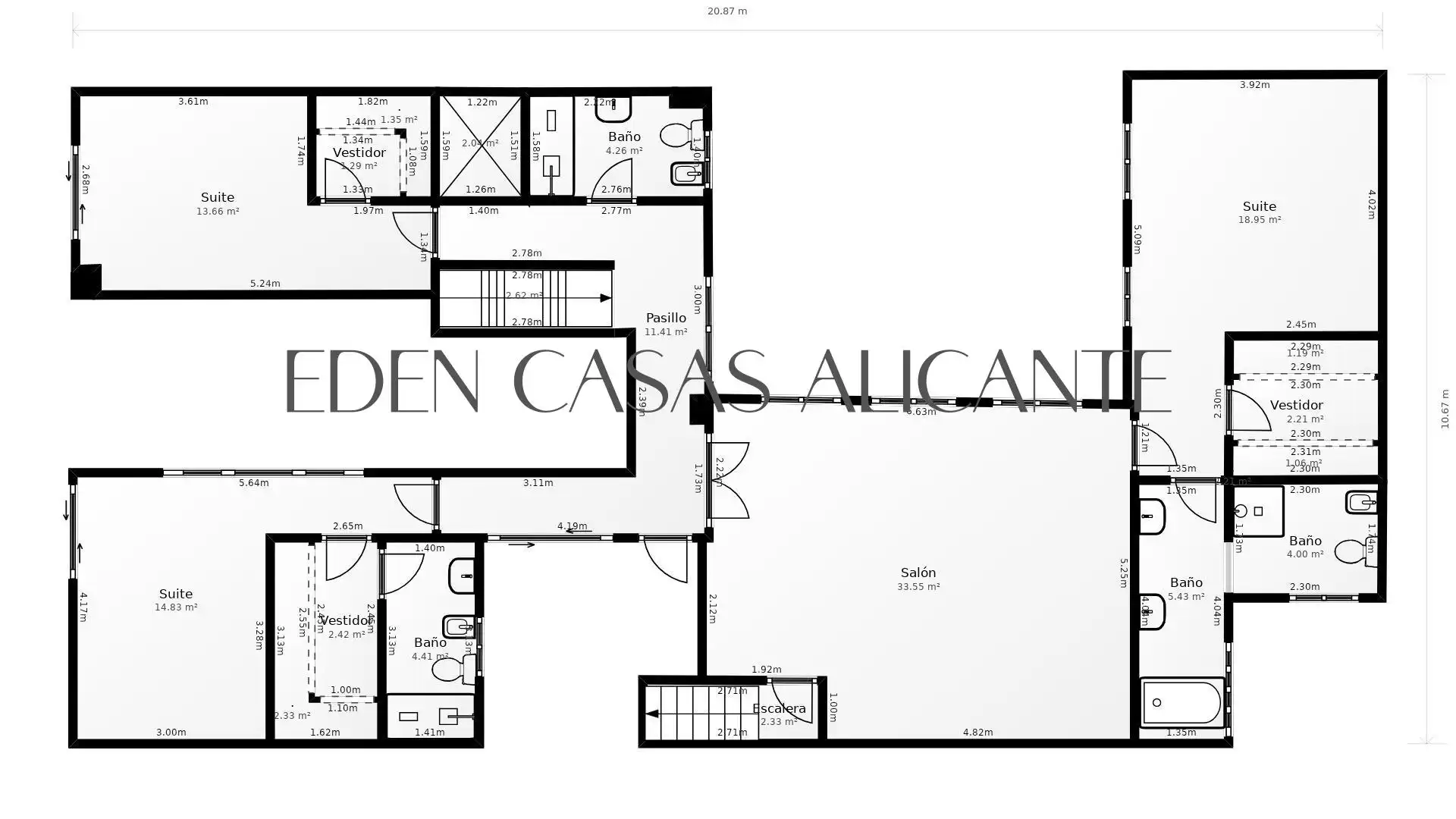 Casa adosada en venda en San Vicente del Raspeig / Sant Vicent del Raspeig amb Aire condicionat, Jardí privat i Parquet