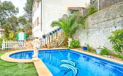 Piscina de Casa o xalet en venda en Olivella amb Aire condicionat, Jardí privat i Terrassa