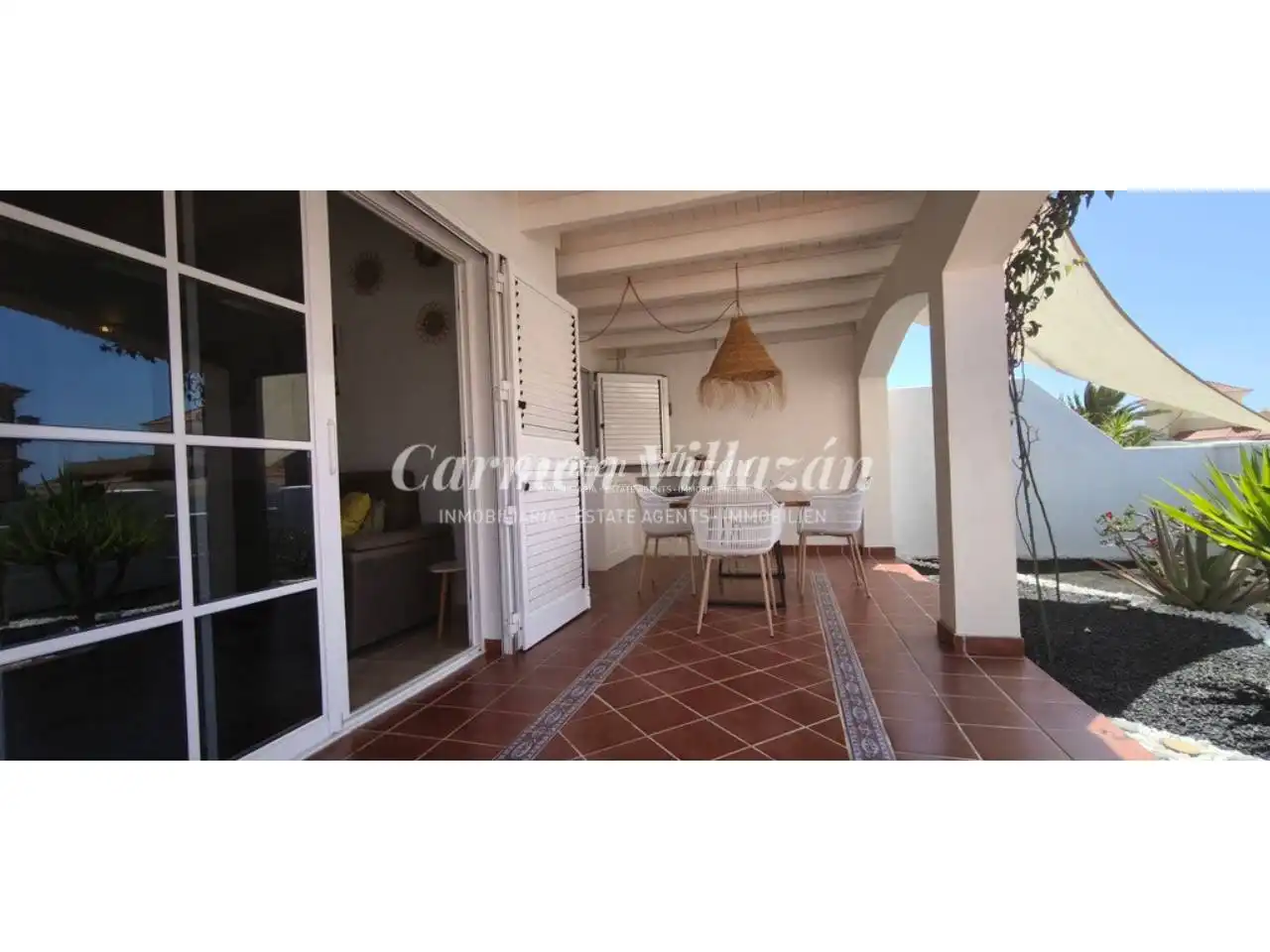 Terrassa de Casa o xalet en venda en Antigua amb Jardí privat, Terrassa i Moblat