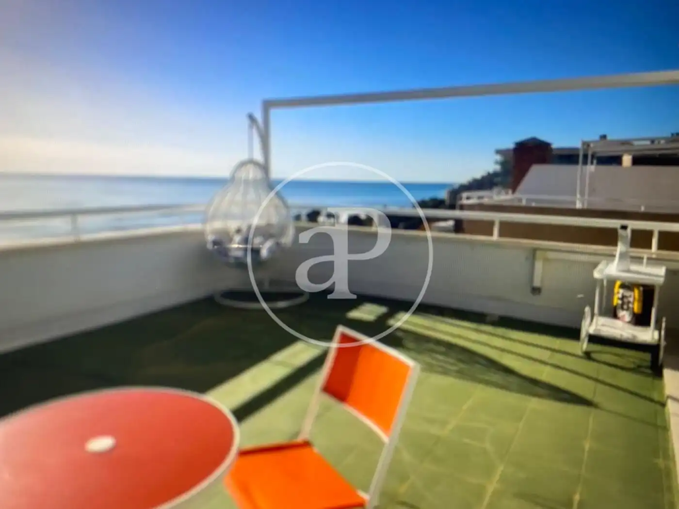 Terrace of Attic for sale in Oropesa del Mar / Orpesa  with Air Conditioner, Heating and Private garden