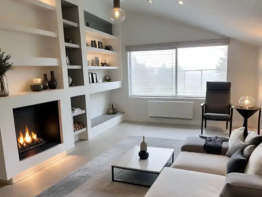 Sala de estar de Casa o chalet en venta en Boadilla del Monte con Aire acondicionado y Piscina