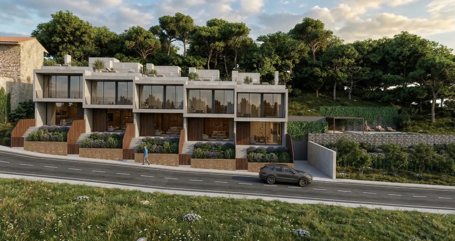Maison mitoyenne avec piscine à vendre à Begur pueblo