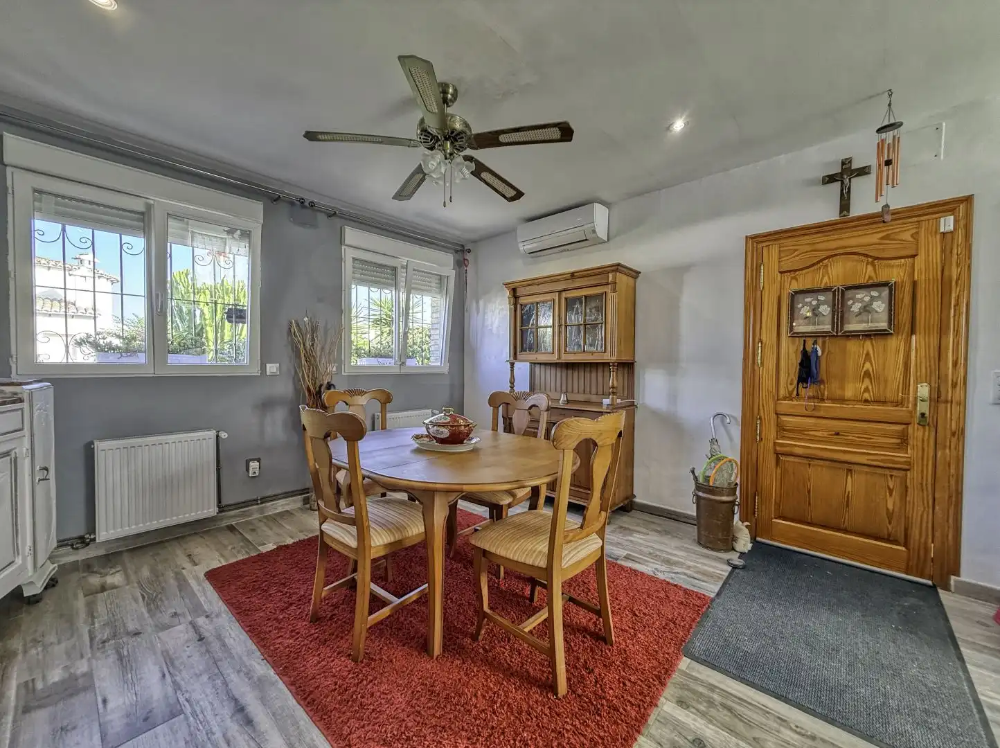 Dining room of Houses for sale in Els Poblets  with Air Conditioner, Heating and Terrace