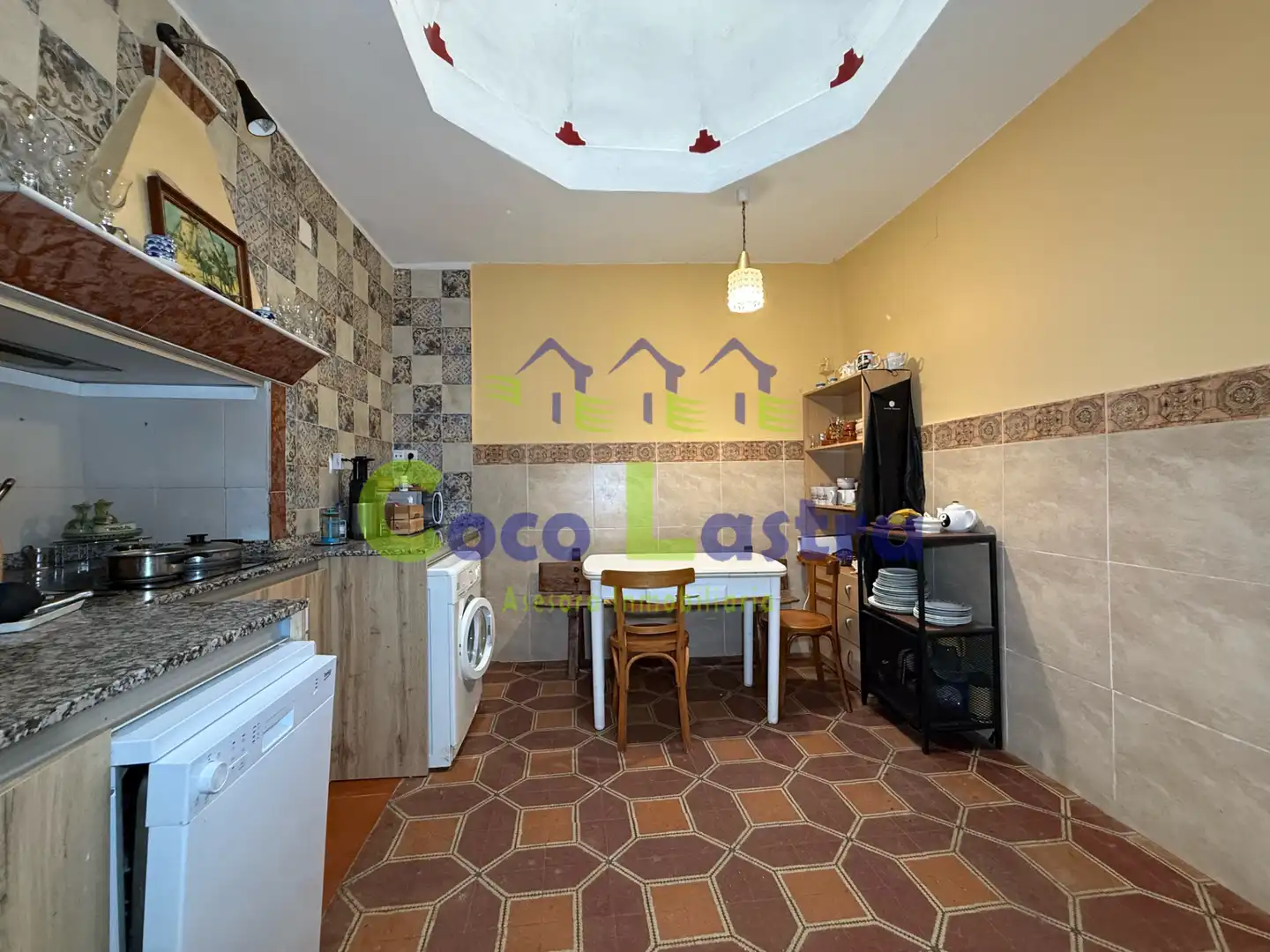 Cocina de Finca rústica en venta en Peñarandilla con Parquet, Terraza y Horno