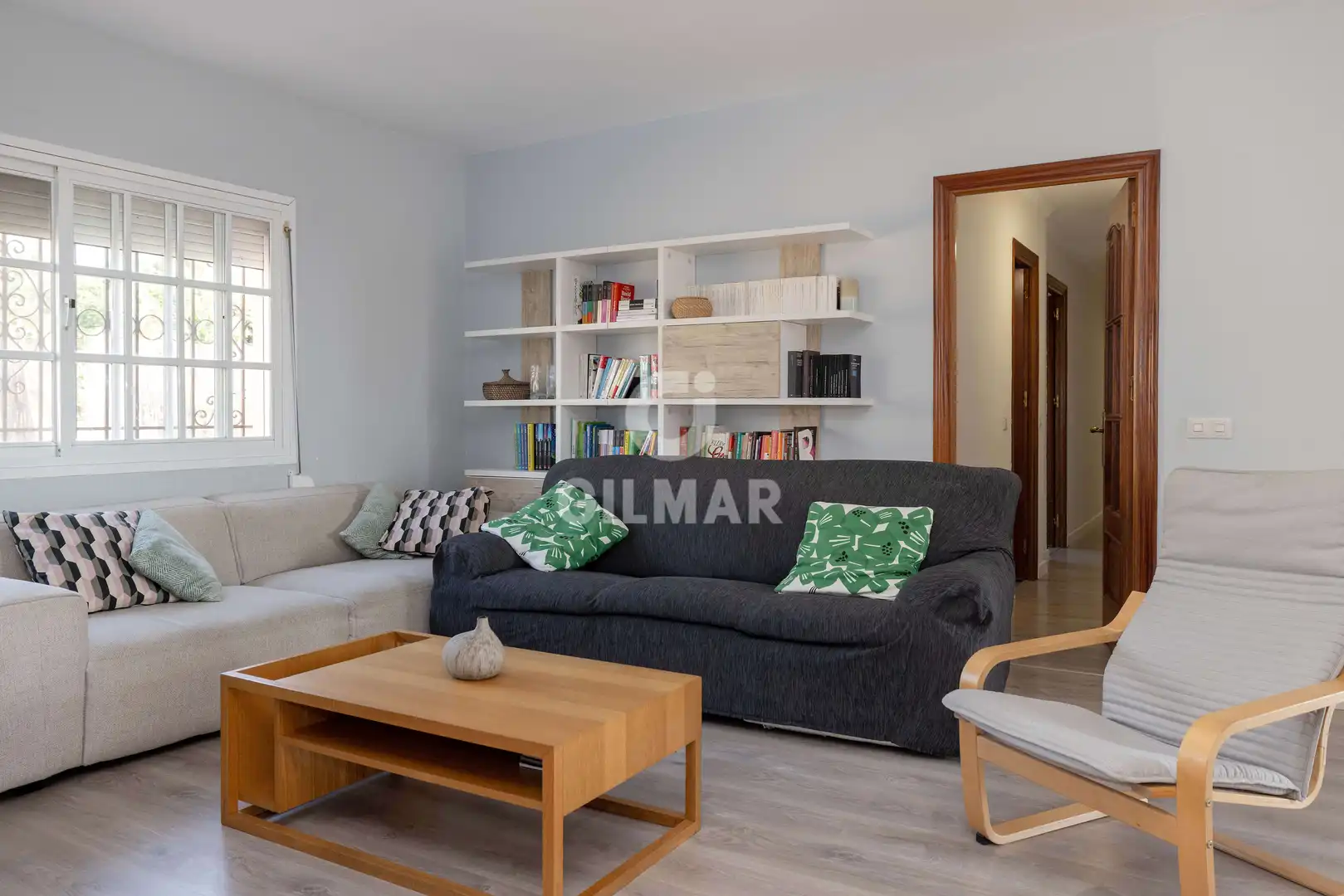 Living room of Houses for sale in Estepona  with Heating, Private garden and Swimming Pool