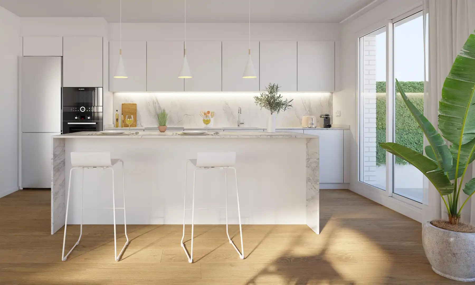 Apartament amb piscina en venda a Nueva Andalucía, imagen 3