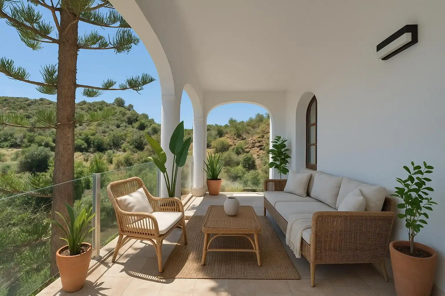 Terrassa de Casa o xalet en venda en Marbella amb Calefacció, Jardí privat i Terrassa