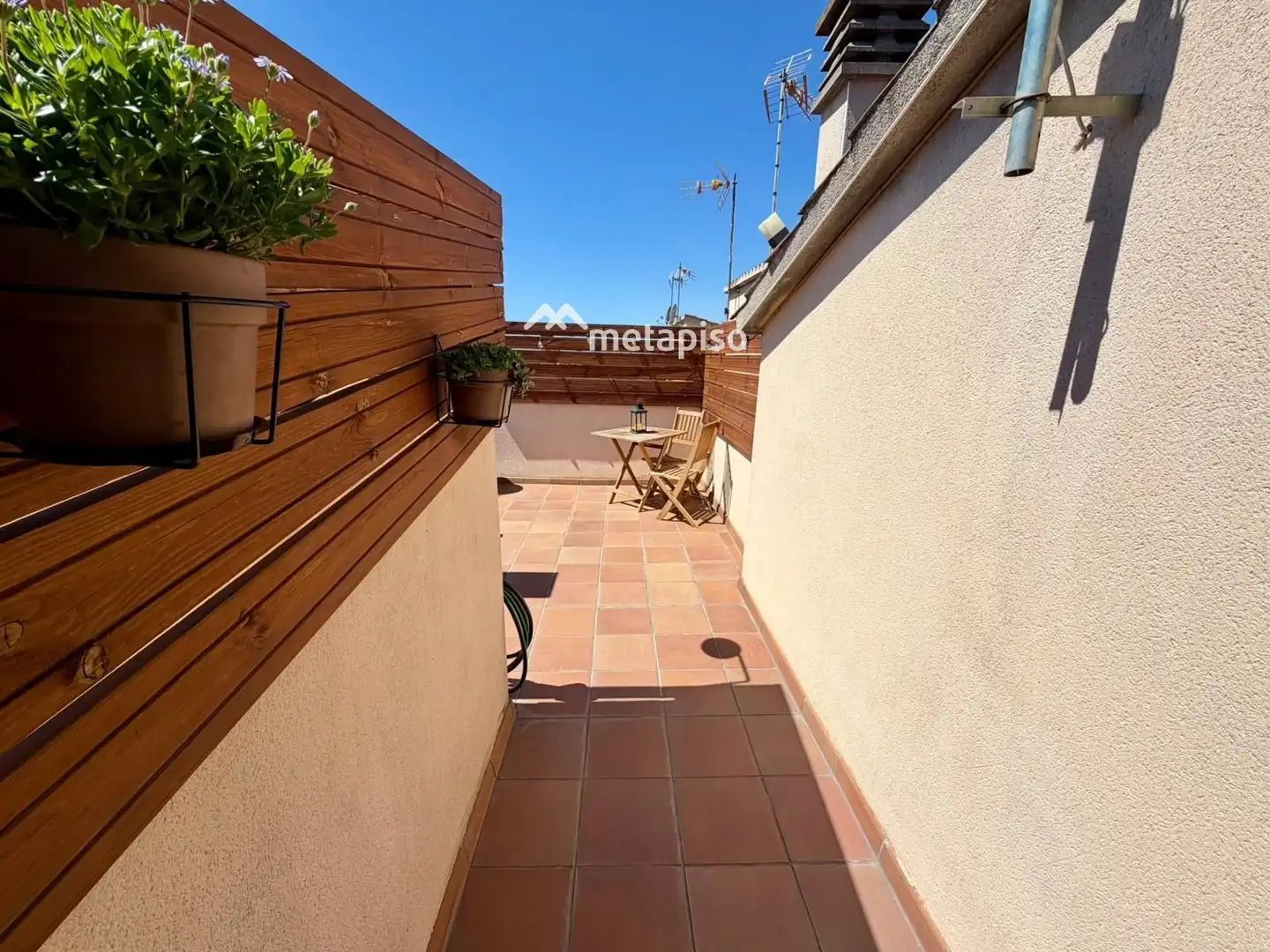 Terraza de Casa adosada en venta en Santa Margarida I Els Monjos con Aire acondicionado, Calefacción y Terraza