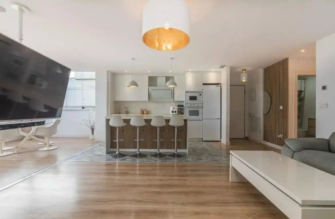 Kitchen of Attic for sale in Elche / Elx  with Air Conditioner, Private garden and Terrace