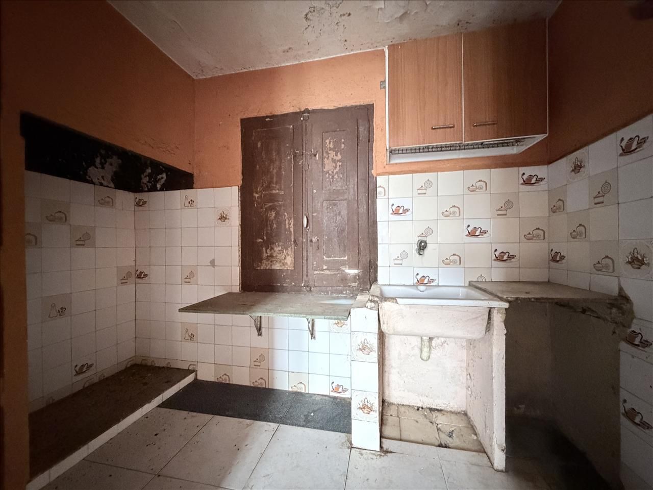 Cuina de Casa adosada en venda en Sant Miquel de Fluvià amb Jardí privat