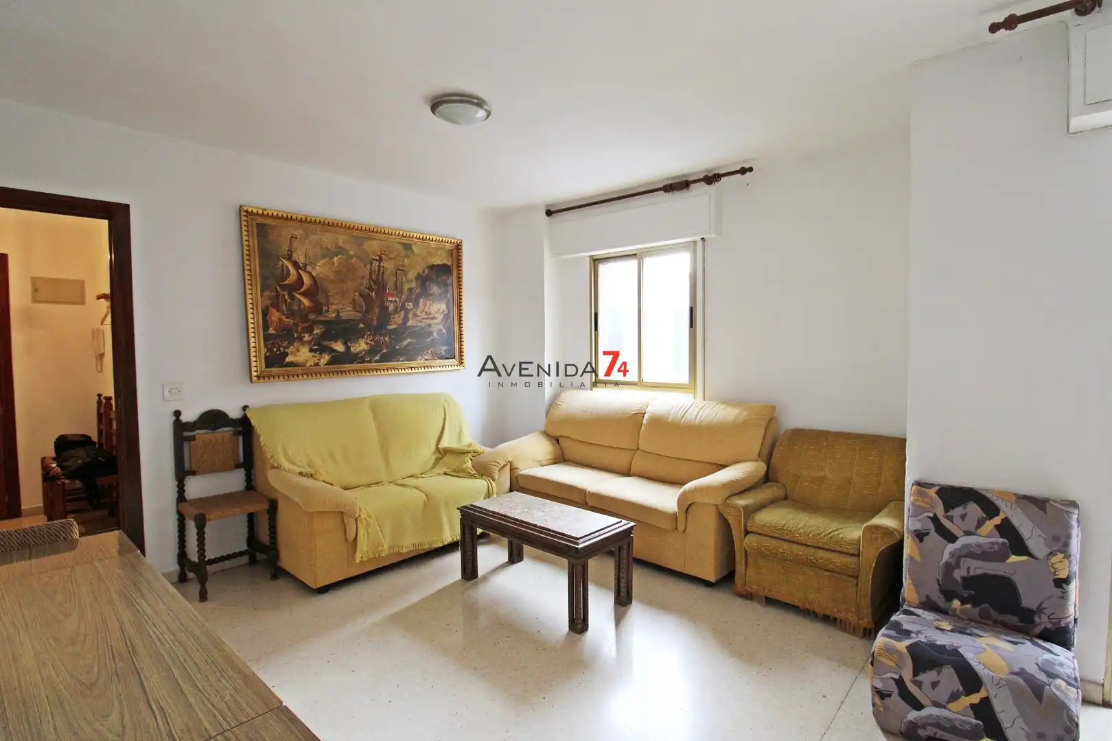 Sala de estar de Piso en venta en Lorca con Aire acondicionado, Terraza y Balcón