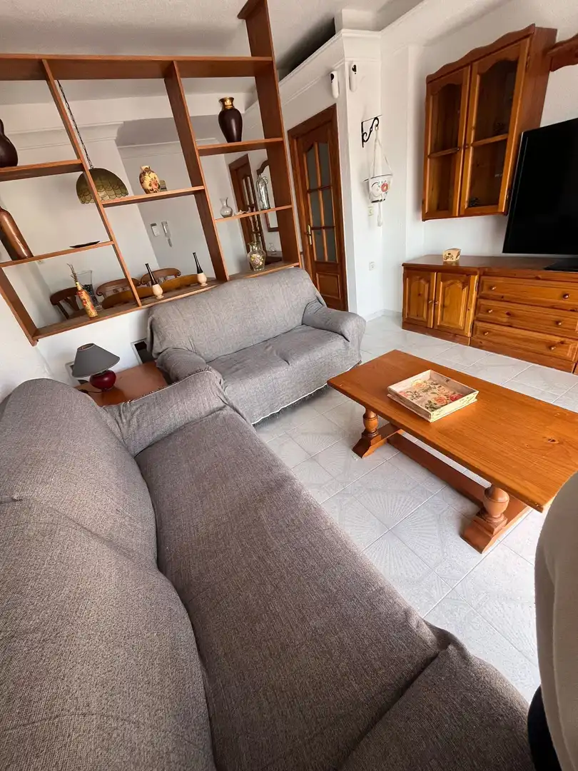 Living room of Flat for rent in La Línea de la Concepción  with Furnished