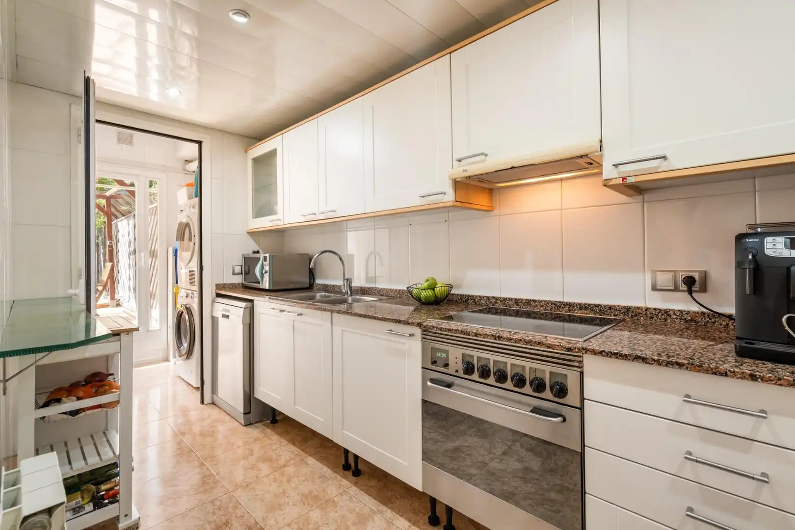 Kitchen of Flat for sale in Mataró  with Air Conditioner, Heating and Private garden