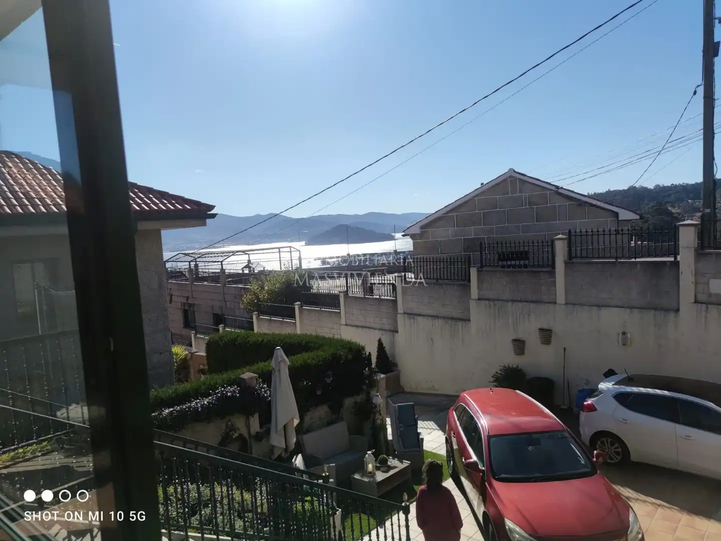 Vista exterior de Casa o xalet en venda en Poio amb Terrassa i Piscina